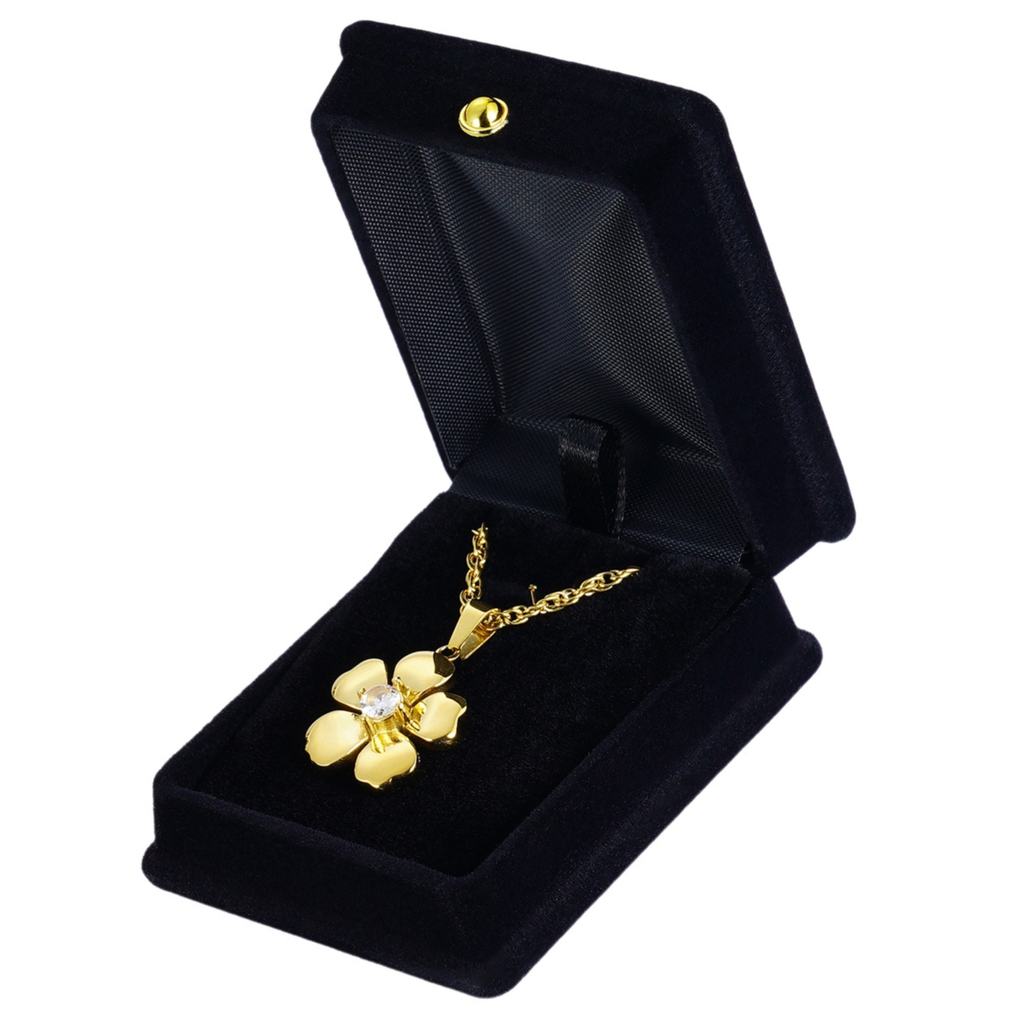 Cherry Blossom Gold Pendant