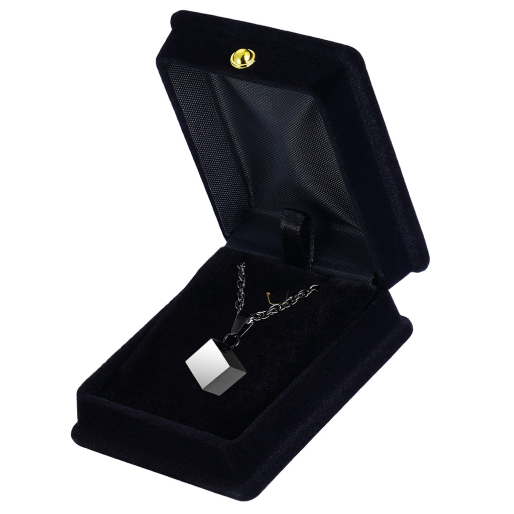 Cube Black Pendant