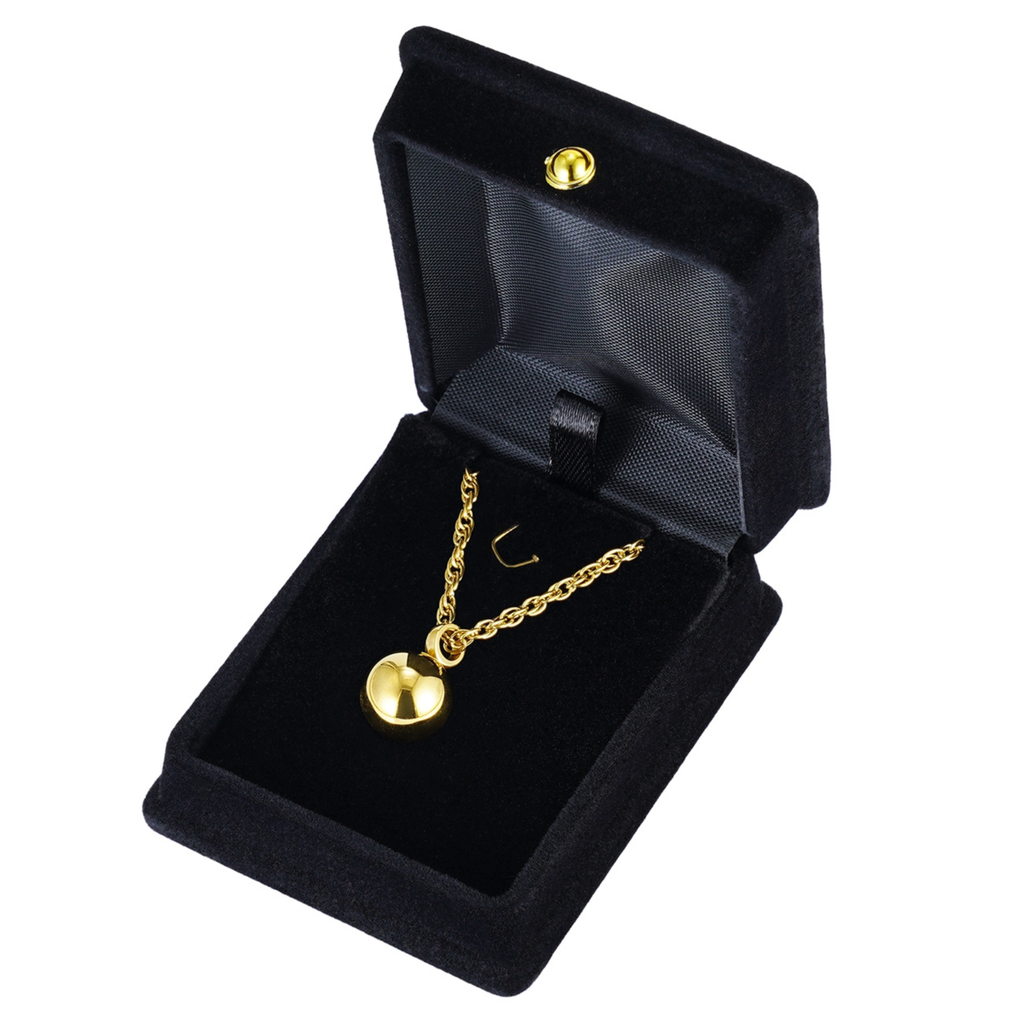 Gold Sphere Pendant