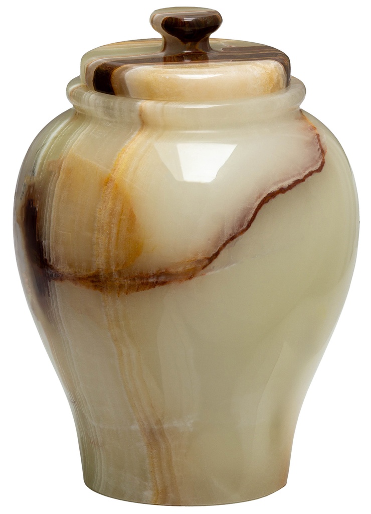 Natural Onyx Marble Adult Urn