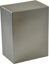 Pristine Cube Stainless Steel Adult Urn