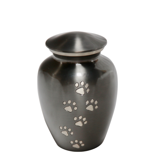 [510 BPP] Brass Paw Print Brass Pet Urn