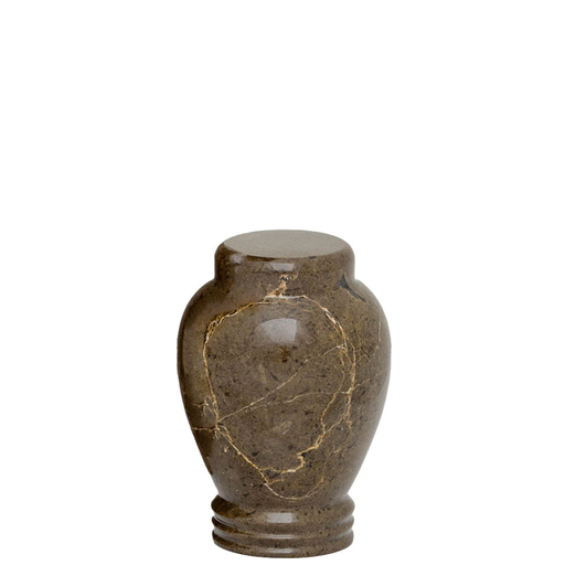 [914 TEV] Tiger Eye Miniature Marble Urn